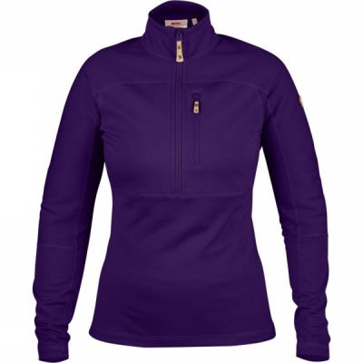 Fjallraven Abisko Trail - Női Pulóver - Lila (Magyarország IRX708245)